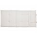 Beliani Cojín de asiento MAUI Blanco/ Beige