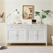 Aparador con 4 puertas y 2 cajónes Aparador con 4 puertas y 2 cajónes Blanco