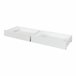 Set de 2 cajones debajo de la cama Ydre con ruedas 