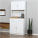 Alacena de Cocina HOMCOM 835-538 Blanco