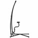 Soporte para Silla Colgante Metal Outsunny Negro