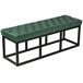 Banco banqueta pie de cama asito diseño 120x37 Verde