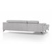 Chaise longue con cama TITUS Antracita