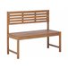 Beliani Conjunto de comedor TREIA Marron