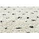 Alfombra BERBER SYLA B752 puntos Franjas Bereber Marroquí Shaggy 160x160 Crema