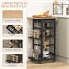 Carrito de Cocina MDF, Metal HOMCOM, hogar - cocina Carrito de Cocina MDF, Metal HOMCOM, hogar - cocina Negro