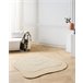 Beliani Alfombra de pelo corto GORANO Beige