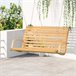 Banco Columpio Madera de Alerce Outsunny Marron
