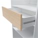 Armario Vestidor Aura Natural/ Blanco