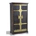 Armario madera y detalles en bronce .GINER Y COLOMER Marron