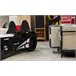 Cama coche 90x190cm POLICE con mando incluido Blanco/ Negro