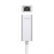 Adaptador USB a Ethernet A109-0505 Plateado