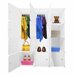 Armario Vestidor Cube Personalizable Boxed Elite 12 Cubos/Puertas 111 Blanco