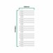 Radiador toallero mural Slidre de baño 561 W 15 lamas acero Blanco