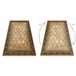 Alfombra de lana OMEGA Grenada Marco diamantes oriental 235x350 Marron Claro