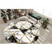 Alfombra EMERALD exclusivo 1020 circulo - glamour 160x160 Negro