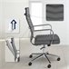Silla de oficina - Canby - Simil cuero Gris