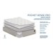 Pack POCKET SENSE PRO Muelles Ensacados Blanco FLEX 