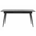 Beliani Mesa de comedor extensible MALDON 90x160 Beliani Mesa de comedor extensible MALDON 90x160 Negro