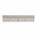 Estantería de pared con 2 cajones Geeste MDF 60 Estantería de pared con 2 cajones Geeste MDF 60 Blanco