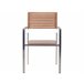 Beliani Conjunto de comedor VIAREGGIO Madera Clara
