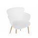 Beliani Silla de comedor SUMKLEY Blanco