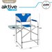 Silla de director plegable altura XL Aktive Azul