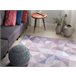 Beliani Alfombra de pelo corto KARTEPE 140x200 Azul