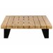 Beliani Conjunto longue MYKONOS Blanco/ Beige