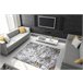 Alfombra GLOSS moderno 528A 58 Mármol Roca elegante glamour 80x150 Gris