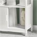 Mueble para Debajo del Lavabo FRG128-II-W SoBuy Blanco