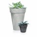 Maceta Cube Beton Effect 7L Marengo