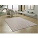 Alfombra con relieve de estilo étnico ELEMENT - ATTICGO 77x150 Beige