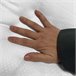 Almohada Brillantina Moshy Algodón y Poliéster 70x35 Blanco