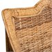 Sillón de bambú y ratán Marron