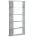 Pack 4 Estanterías Modernas para Salón Comedor Blanco/ Gris