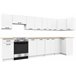 Armario de Cocina Independiente OLIWIA AKORD con 2 estantes 90 Blanco