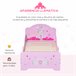 Cama Infantil MDF, Madera de Álamo HOMCOM Cama Infantil MDF, Madera de Álamo HOMCOM Rosa