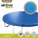 Cobertor cama elástica waterproof y protección UV Aktive Azul