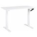 Beliani Escritorio ajustable DESTIN III 120x72 Blanco