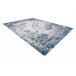 Alfombra lavable ANDRE 1819C Rosetón vintage 80x150 Azul