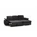 Chaise longue con cama MORIS Antracita