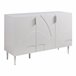 Aparador Starvili con 3 puertas MDF [en.casa] 115 Beige