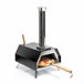 Horno para Pizza de Pellets con Accesorios Negro