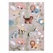 Alfombra FUN Africa para niños animales 80x150 Beige