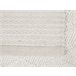 Beliani Alfombra de pelo corto ERZIN 80x150 Blanco/ Beige