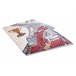 Alfombra infl TOYS 75327 Fórmula 1 para niños moderno Crema