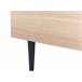 Beliani Cama con somier Poliéster MILLAY 156x211 Blanco/ Beige