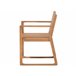 Beliani Conjunto de comedor SASSARI Madera Clara