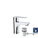 Grifo de Lavabo Monomando con Sistema C2 de Ahorro Cromo